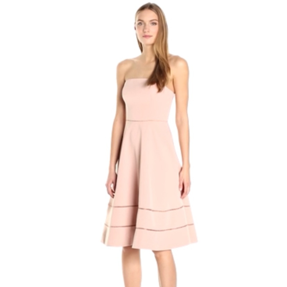 keepsake the label // pale pink strapless midi - Picture 3 of 8